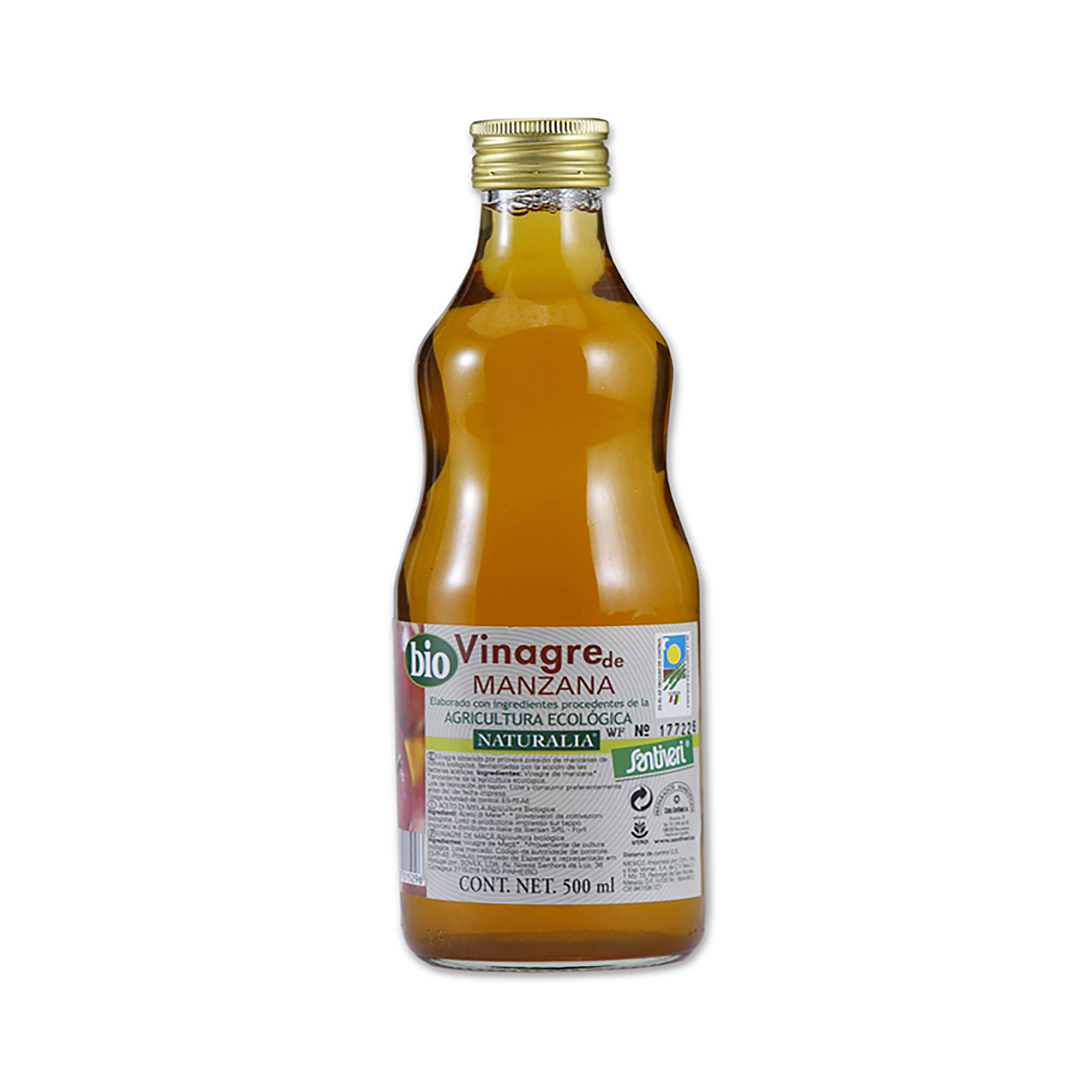 🌺🌿 Vinaigre de pomme - 500ml - Santiveri